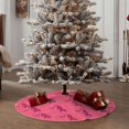 thumbnail image 4 of Sikiie Leopard Print Nativity Christmas Tree Skirt, Jesus Christian Winter Holiday Tree Mat Decoration(30-48IN)36", 4 of 6