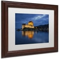 thumbnail image 2 of Trademark Fine Art "Eilean Donan Castle" Canvas Art by Michael Blanchette Photography White Matte, Wood Frame, 2 of 4