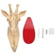 thumbnail image 1 of Organizador de pared elegante para baño y hogar, para toallas, abrigos, sombreros y llaves, ganchos creativos de resina con forma de animal, 1 of 8