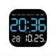 thumbnail image 1 of Relojes de Pared Digitales Temperatura Fecha Semana VisualizacióN Reloj de Mesa ElectróNico 12/24H Reloj Despertador LED Montado en la Pared Control Remoto,B, 1 of 9