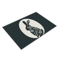 thumbnail image 2 of Easter Linen Placemats Seasonal Spring Washable Table Mat Easter Bunny Pattern Design Farmhouse Holiday Gathering Party Dinner Table Decoration, 2 of 4