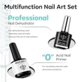 thumbnail image 4 of Set de deshidratador e imprimador de uñas modelones con base de gel y capa superior, 4 of 8