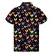 thumbnail image 4 of Camisa hawaiana con estampado 3D de corazones de amor popular para hombres y mujeres, camisas hawaianas de verano, blusas de manga corta con botones y solapa de calle, 4 of 5