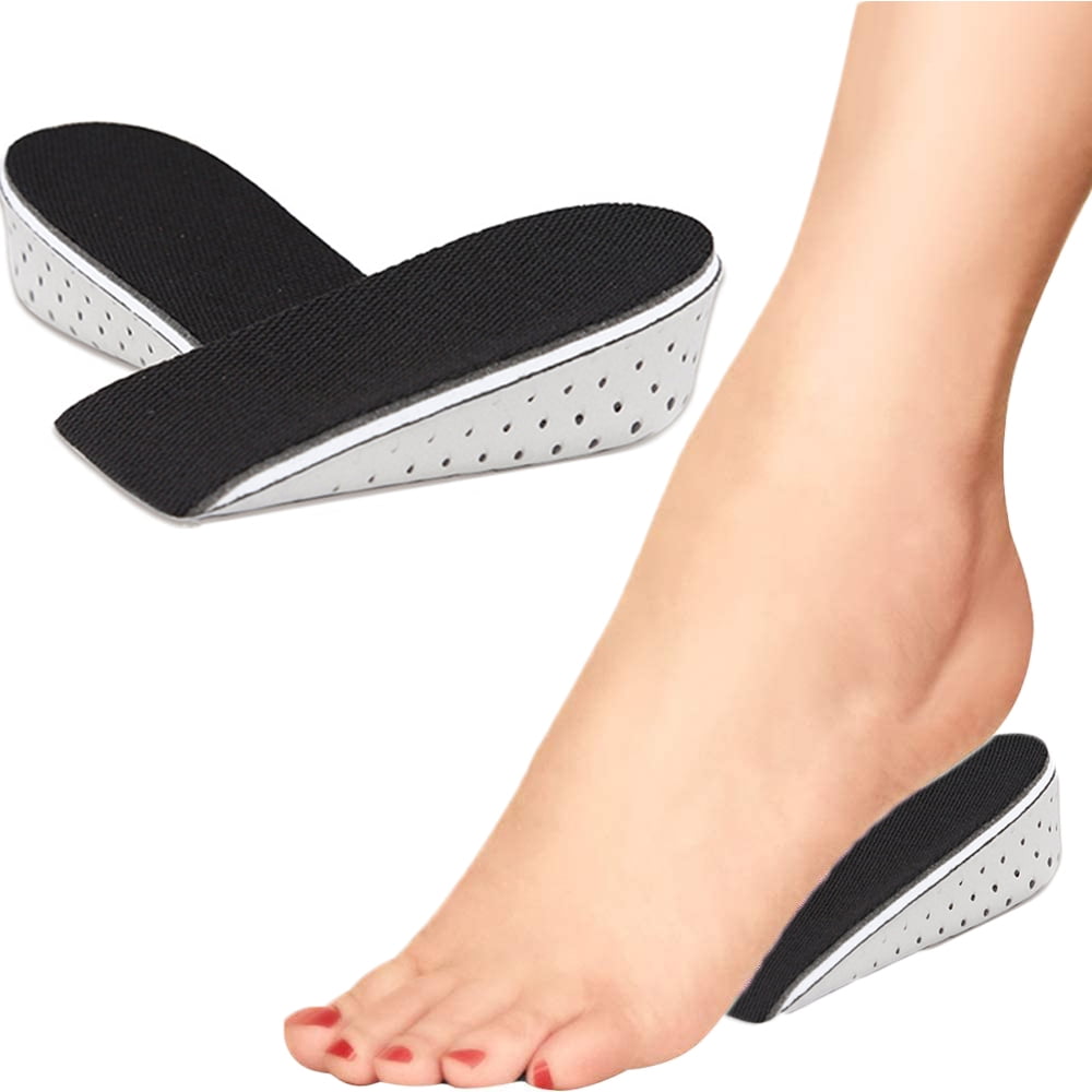 Visland 1 Pair Hard Breathable Memory Foam Height Increase Insole