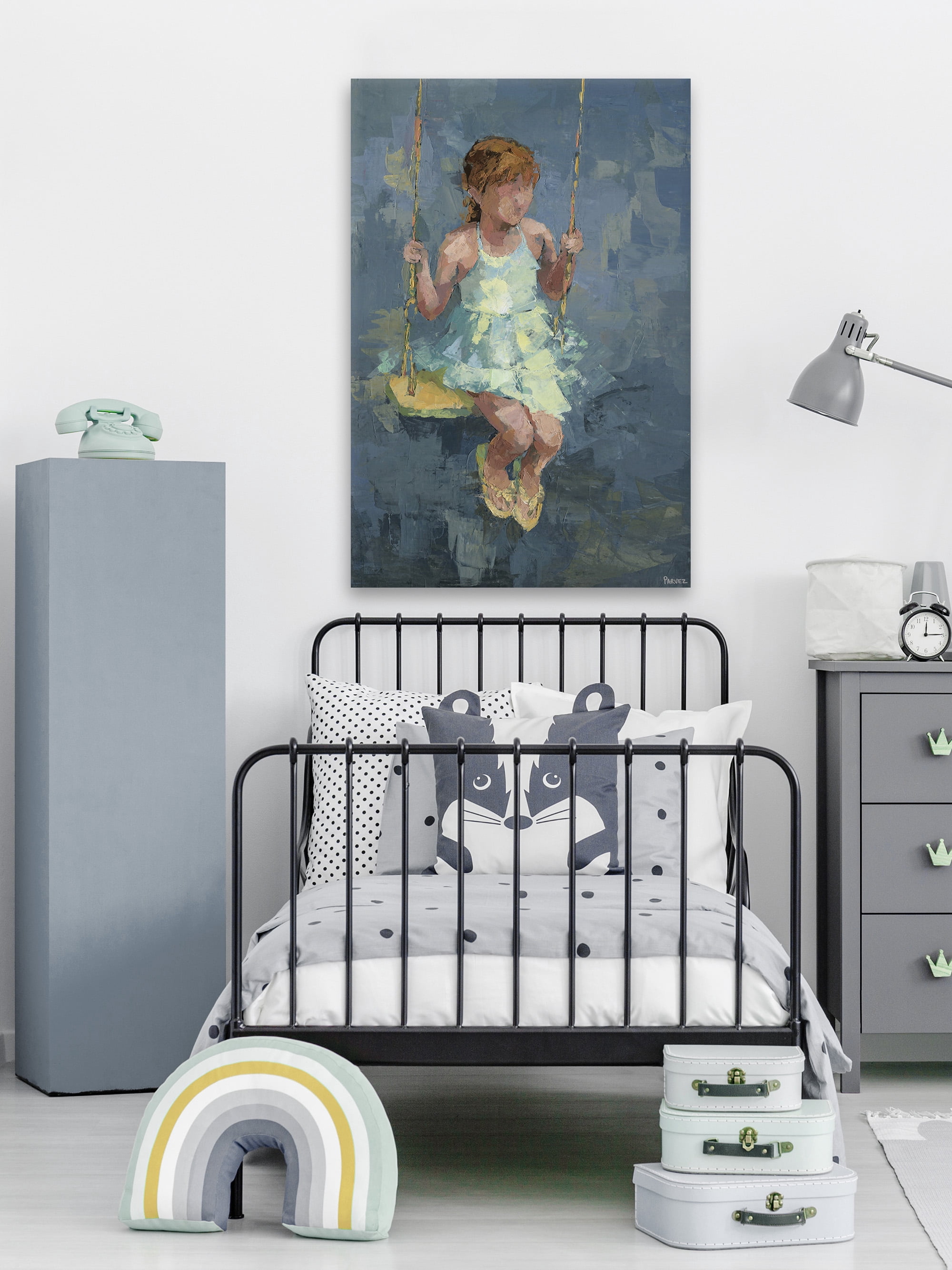 Parvez Taj Lovely Swing Canvas Wall Art
