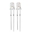thumbnail image 1 of Unique Bargains 50pcs 3mm Pink LED Diode Lighting Electronics Component Emitting Light 3-3.4V, 1 of 4
