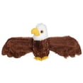 thumbnail image 2 of Wild Republic Huggers Bald Eagle Plush Toy, Slap Bracelet, Stuffed Animal, Kids Toys, 8 Inches, 2 of 5