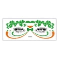 thumbnail image 1 of Autocollant Peint Pailleté Vert Chapeau St. Day Four Irlandais, 1 of 6