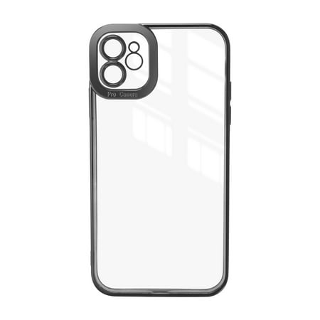 NKOOGH Funda Para compatible with 13 Pro Protective Case Clear compitable with Non-Yellowing Case Thin Compatible With Suitable Slim Phone 6.1 Inch 11 Phone Case