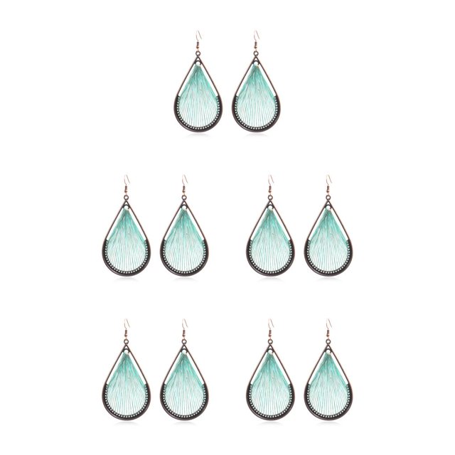Minnieouse Pendientes de gota de agua para mujer y niña Type8 NO8