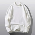 thumbnail image 2 of Vedolay Mens Pullover Sweaters Cute Graphic Loose Tunic Shirt Casual Pullover Sweaters White,3XL, 2 of 4