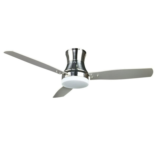 Aztec Lighting Contemporary 52-inch Ceiling Fan in Nickel - Walmart.com