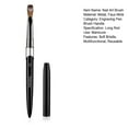 thumbnail image 6 of dianhelloya Nail Art Brush Metal Handle Soft Faux Mink Bristles Multifunctional UV Gel Carving Pen Professional Manicure Tool Nail Acrylic Liquid Powder Painting Pen, 6 of 8