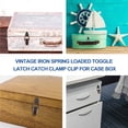 thumbnail image 5 of FUTUREORYY 12Pcs Retro Style Toggle Latch for Tool Users and DIY Enthusiasts 2.5X1.1in, 5 of 5