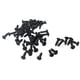 thumbnail image 1 of 100 Piezas de Tornillos de de Guitarra Baja para Guitarra Eléctrica, Diámetro de Bajo, 3 Mm, Negro, 1 of 9