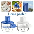 thumbnail image 4 of Electric Fruit Vegetable Peeler， USB Rechargeable， One-Touch Automatic Peeling， Portable Kitchen Gadget, 4 of 8