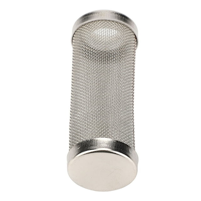 Filtre d'Entrée d'Entrée de Réservoir de Poisson, Robustes Trous Fins de Garde de Filtre d'Aquarium Sûrs Évitent l'Obstruction pour le Diamètre Intérieur Blanc de Filtration 12mm/0.47in Petit