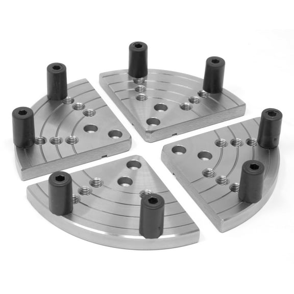 WEN 5-Inch Flat Lathe Chuck Jaws for Bowl Turning