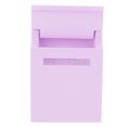 thumbnail image 2 of 1:12 Mini Casa De Muñecas Decoración Villa Accesorios Buzón De Madera De Colores Buzón AbatiblePúrpura, 2 of 5