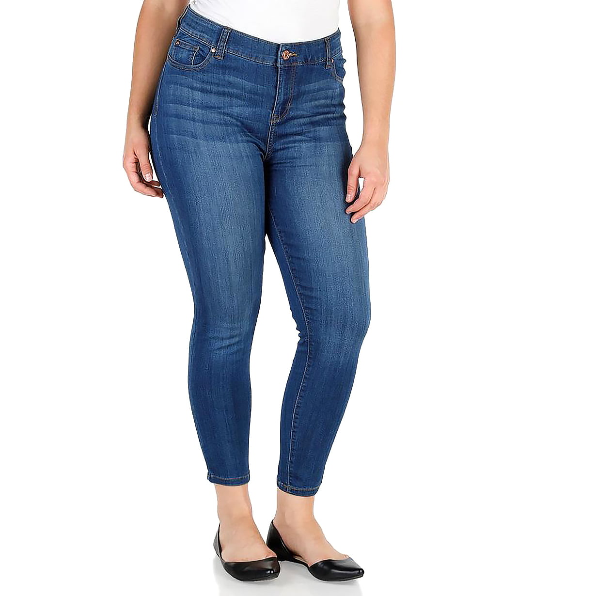 celebrity pink mid rise skinny jeans