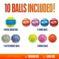 thumbnail image 2 of CHUANK Toy Ball Variety Pack for Medium & Large Dogs  10 Pack, 2 of 5