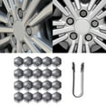 thumbnail image 3 of 21 en 1 Couvre-Écrou de Roue Hexagonal Vis de Protection 17mm avec Clips (Gris), 3 of 6