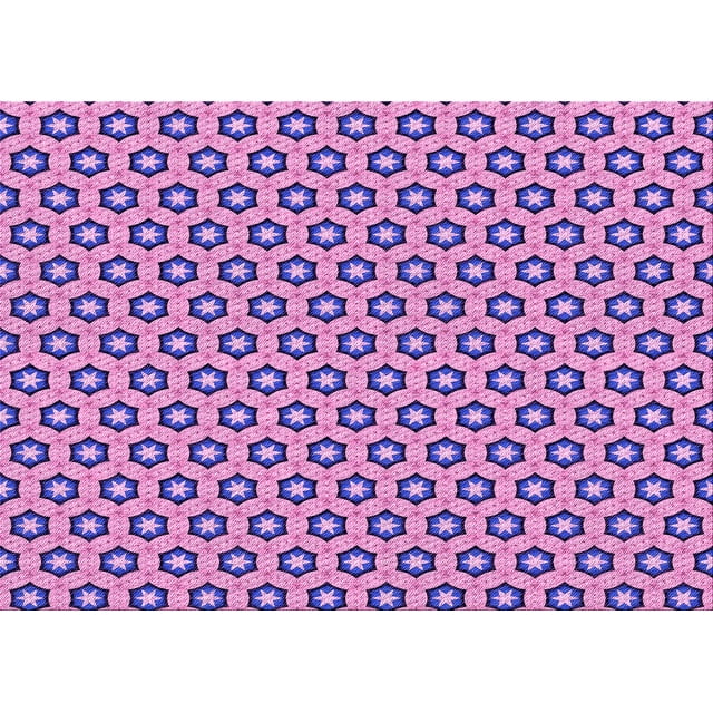 Ahgly Company Tapis Rectangulaire Lavable en Machine Intérieur Transitionnel Violet Améthyste Violet, 7 Pieds x 9 Pieds