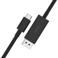 thumbnail image 2 of Belkin AVC014bt2MBK Black Connect USB-C to DisplayPort 1.4 Cable Male to Male, 2 of 4