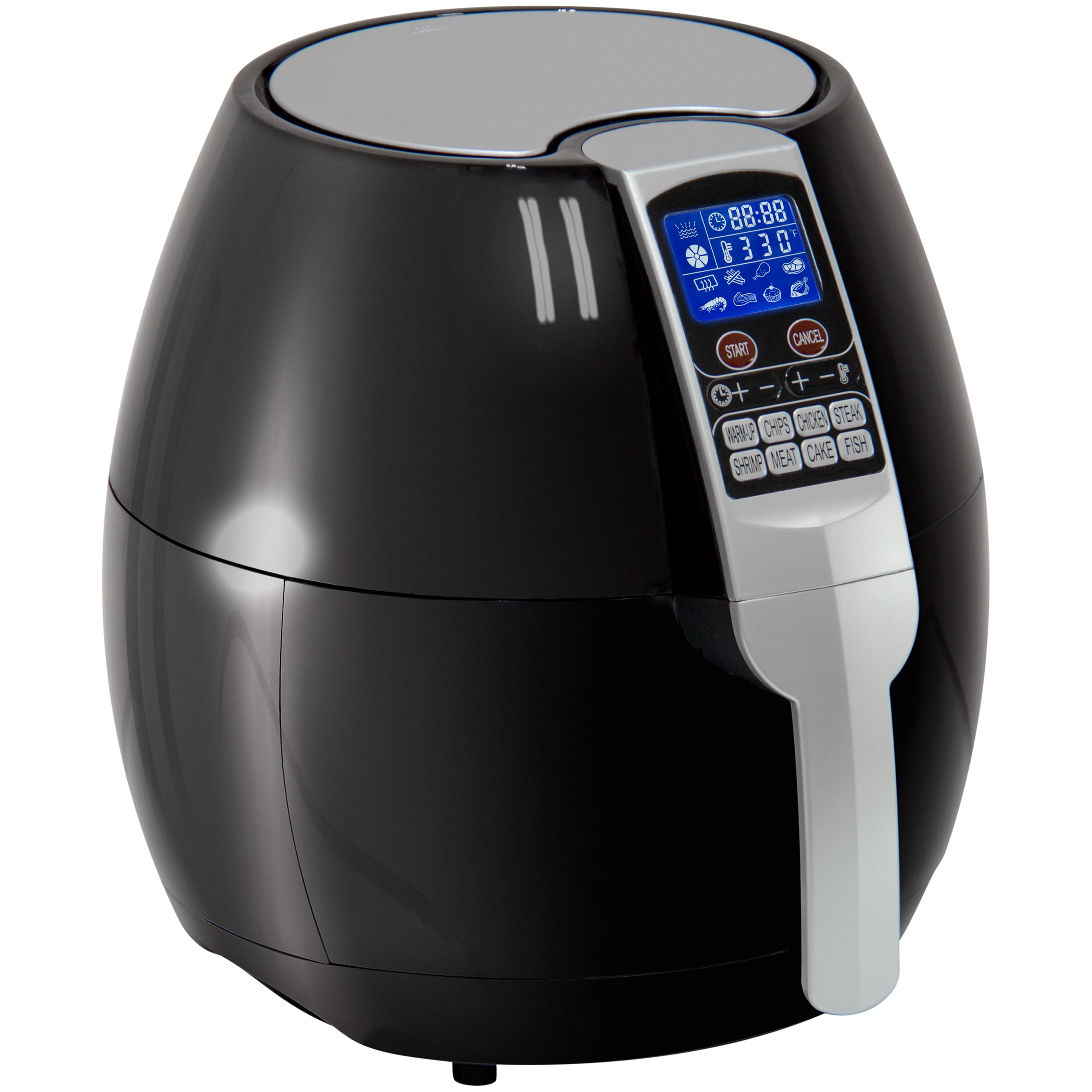 Electric Air Fryer W/ 8 Cooking Presets, Temperature Control, Timer