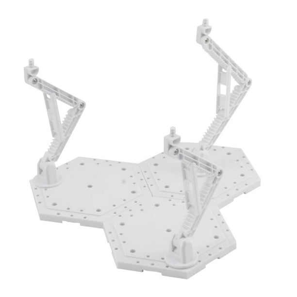 Soporte de Figura de acción Sunnimix para Modelos 1/144 HG RG 1/100 MG blanco