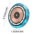 thumbnail image 3 of Cell Phone Wireless Chargers,Fast Wireless Charger,2025 Upgrade 15W Magnetic Wireless Charger Is Suitable For All Kinds Of Mobile Phones, Atmosphere Light Emitting Wireless Charger Safe, 3 of 9