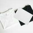 thumbnail image 4 of 100 insertos de cartón para camisas: tabla de ropa plegable, resistente, blanca, para organizar camisetas, empaquetar y enviar., 4 of 8