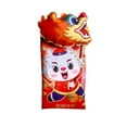 thumbnail image 2 of Year Fabric Art Spring Festival New Year Children's New Year Red Envelope Bags Squeezing Sounds, 2 of 7