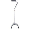 thumbnail image 3 of Carex Small Base Offset Handle Height Adjustable Quad Cane for All Occasions, 250 lb Weight Capacity, 3 of 7