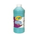 thumbnail image 1 of Pintura Témpera Lavable Crayola Azul Turquesa Botella Squeeze 32 Onzas, 1 of 2