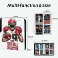 Football Card Stack HBK Football Card Binder, 4 Pocket Trading Cards Binder, 2024 NFL ...