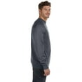 thumbnail image 3 of Hanes Men's and Big Men's Nano Premium Soft Lightweight Fleece Sweatshirt, Up to Size 3XL, 3 of 3