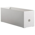 thumbnail image 5 of Riguas Document Storage Box Large Capacity Smooth Edge Reusable Good Load-bearing Save Space Book Pencil Sundries Storage Box File Container Office Supplies, 5 of 8