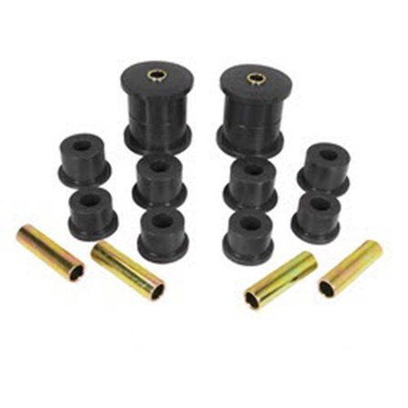 Rugged Ridge by RealTruck | Suspension Leaf Spring Bushing Kit, Rear, Black | 1-1007BL | Compatible with 1984-2001 Jeep Cherokee XJ