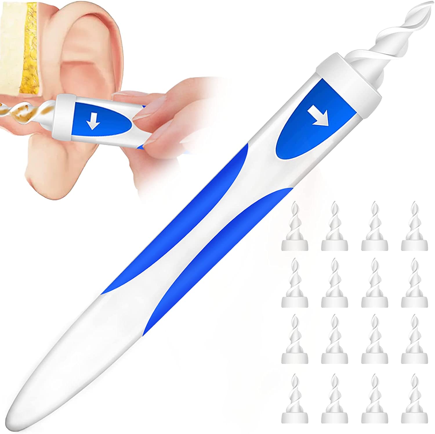 Grips Earwax Remover, Silicone Ear Wax Removal, Soft QGrips Ear Wax