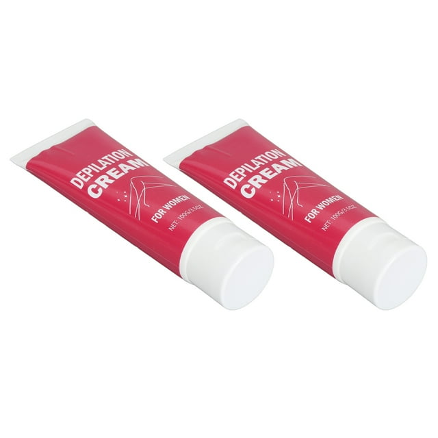 Crema Depilatoria, Crema Depilatoria Para Piel Sensible, Portátil, Indolora, 2 Uds., Crema Depilatoria, Fácil De Usar Para Muslo