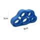 thumbnail image 4 of Empuñaduras Empuñaduras Anillo de tensión de silicona para entrenador de fuerza de dedos, 2 uds. (azul claro, 6,6 libras), 4 of 9
