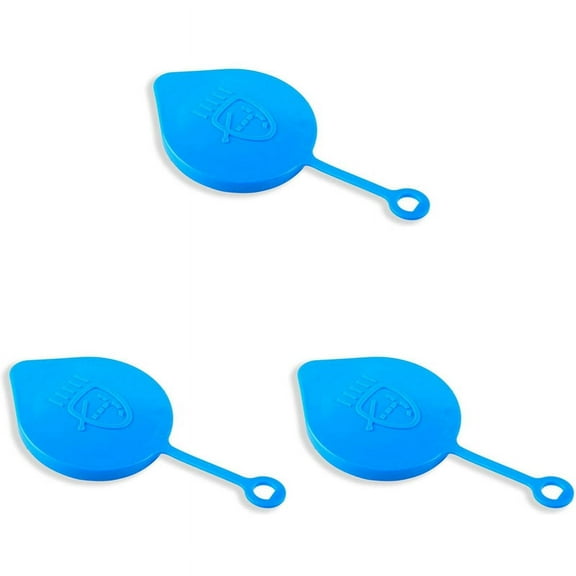 3X Windshield Washer Fluid Reservoir Cap for Accord CRX, Replacement 38513SB0961 Washer Nozzle Cap