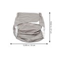 thumbnail image 2 of OULII Back Waist Length 88-115cm 1Pack Adult Washable Diaper Pants, 2 of 5