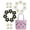 C(21PCS, variant on DizeyBoyo 28PCS Charms for Bogg Bag, Pearls and Colorful Flowers for Bogg Bag Accessories Compatible with Women Rubber Beach Bag Tote Handbag Decoration