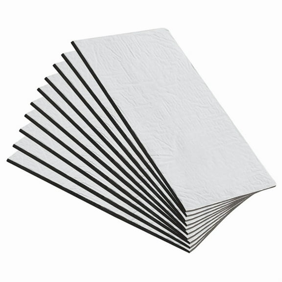 10pcs Insulation Mat Car Sound Insulation Mat Self-Adhesive Insulation Mat Sound Insulation Mat Car Waterproof Fireproof