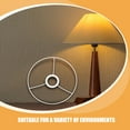 thumbnail image 7 of Hemoton 1 Pair of Lamp Shade Ring Frame Lampshade Holder Wire Frame DIY Frame Ring for Table Lamp Lampshade Ring Lampshade Frame Holder Frame Ring E27 Socket Lamp Shade Frame, 7 of 7