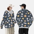 thumbnail image 4 of Lsque Cartoon Animals UPF 50+ Lightweight Sun Protection Men's Women's Long Sleeve Shirt, Hoodie Performance -3X-Large, 4 of 9
