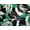 Black Green Leaf Print, variant on Ellos Women's Twisted Knot-Front Tunic Tunic