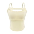 thumbnail image 2 of Vetsdori Camisole Tank Tops for Women Sleeveless Crop Shirts Pullover Short,Undershirts Summer Tanks and Camis Lightweight Womens Tops Work, 2 of 6